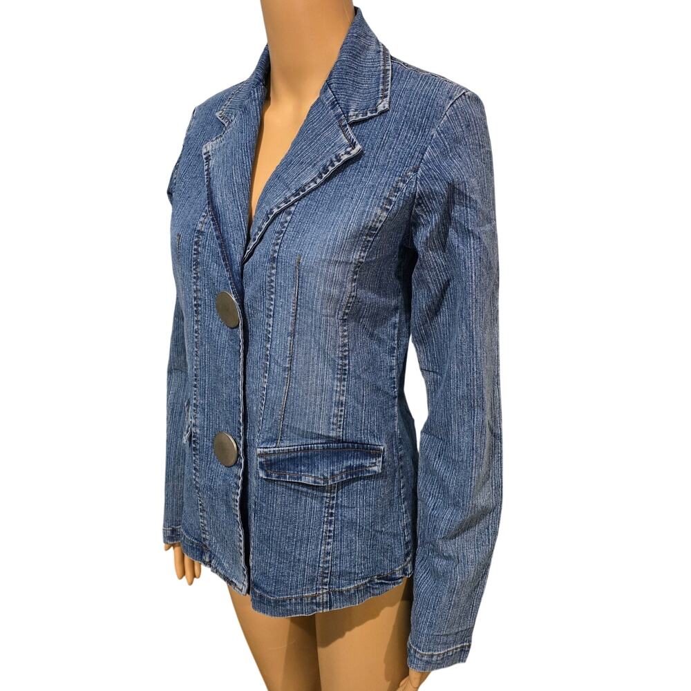 Paris Blues Denim Jacket medium large - Picture 2 of 5